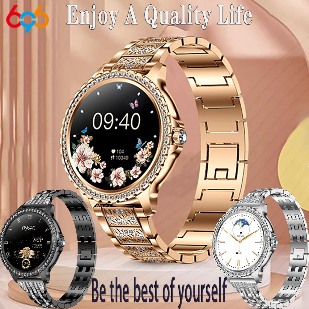Smartwatch Ladies Watches For Women - 696 New Blue Tooth Call Women