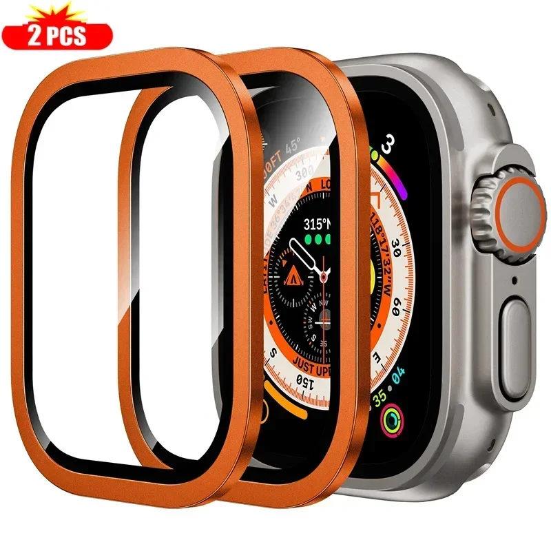 2PCS Titanium Metal Frame for  - Smartwatch Apple Watches For Women ulasan dan harga