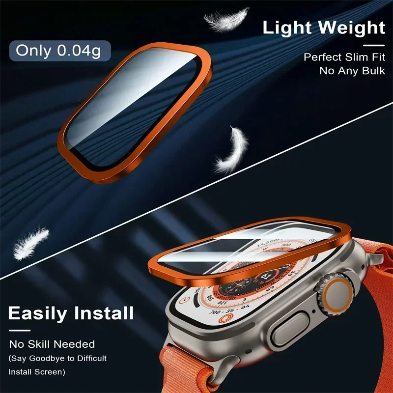 2PCS Titanium Metal Frame for  - Smartwatch Apple Watches For Women ulasan dan harga