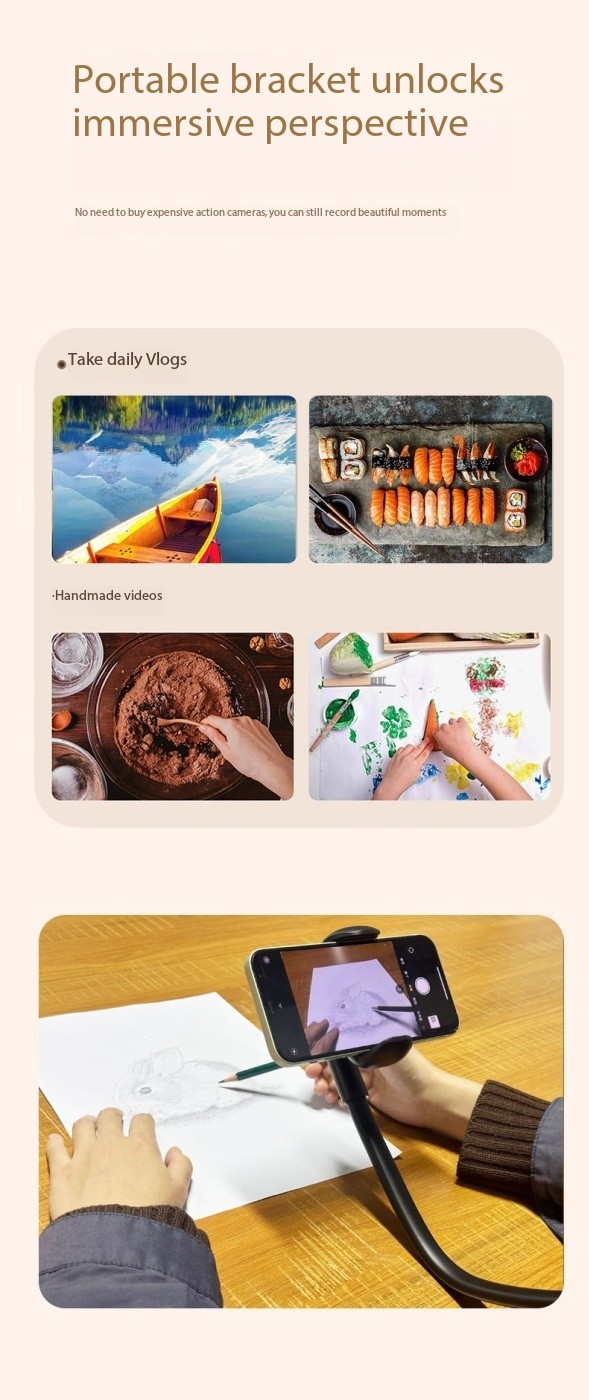Neck Phone Holder Lazy Mobile  - Watch Xs8 ulasan dan harga