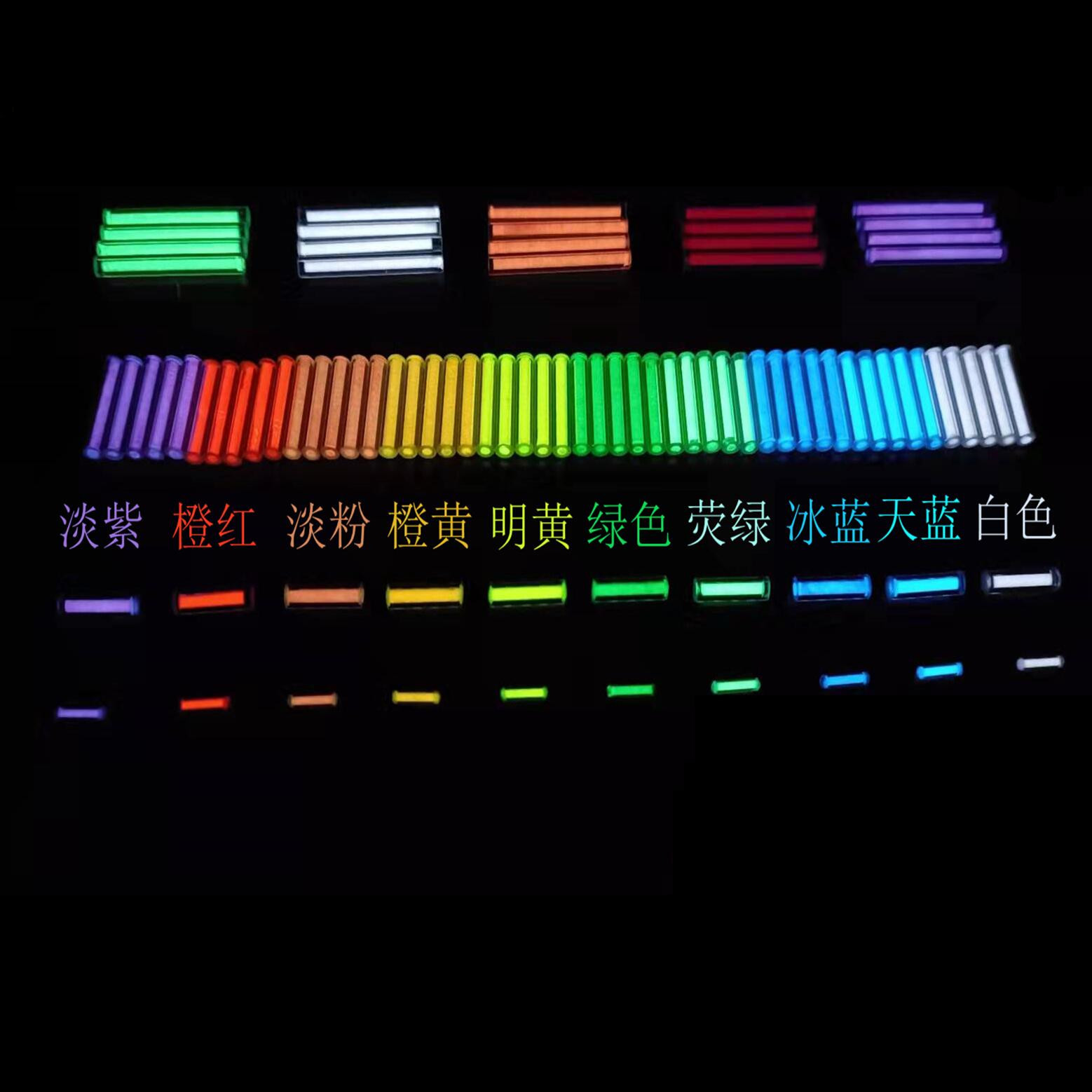 Edc glass night light tube tri - Tritium Gas Tube ulasan dan harga