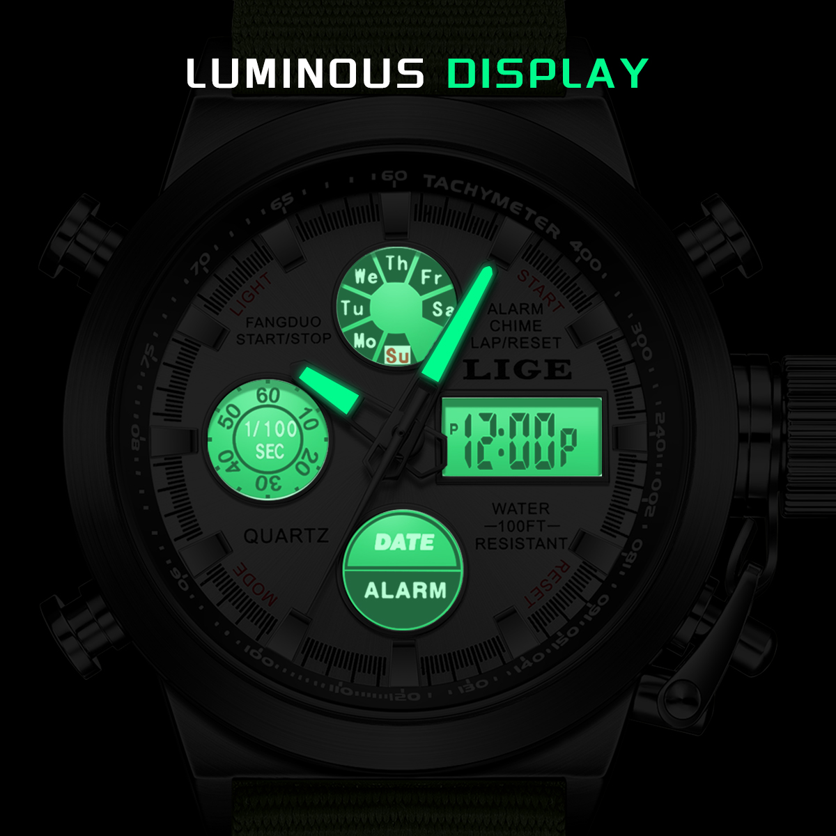 LIGE  Men Brand Designer Watch - Smartwatch Branded Watches For Men ulasan dan harga