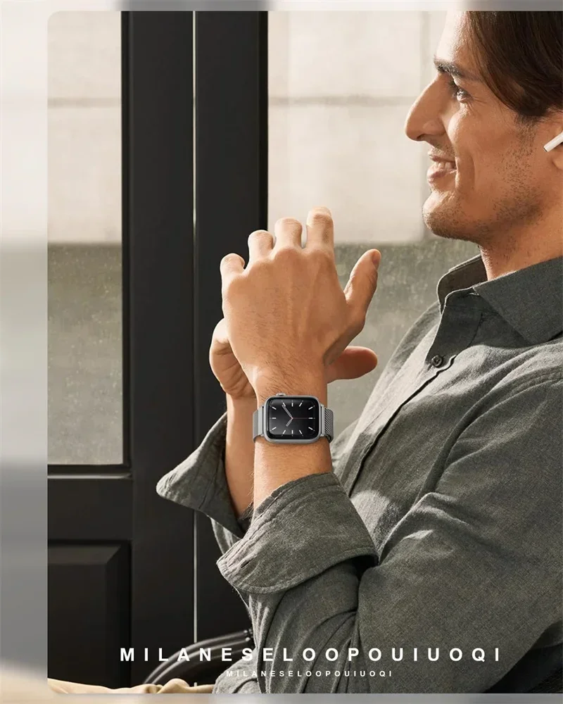 Milanese Loop for apple watch  - Smartwatch Apple Watches For Women ulasan dan harga