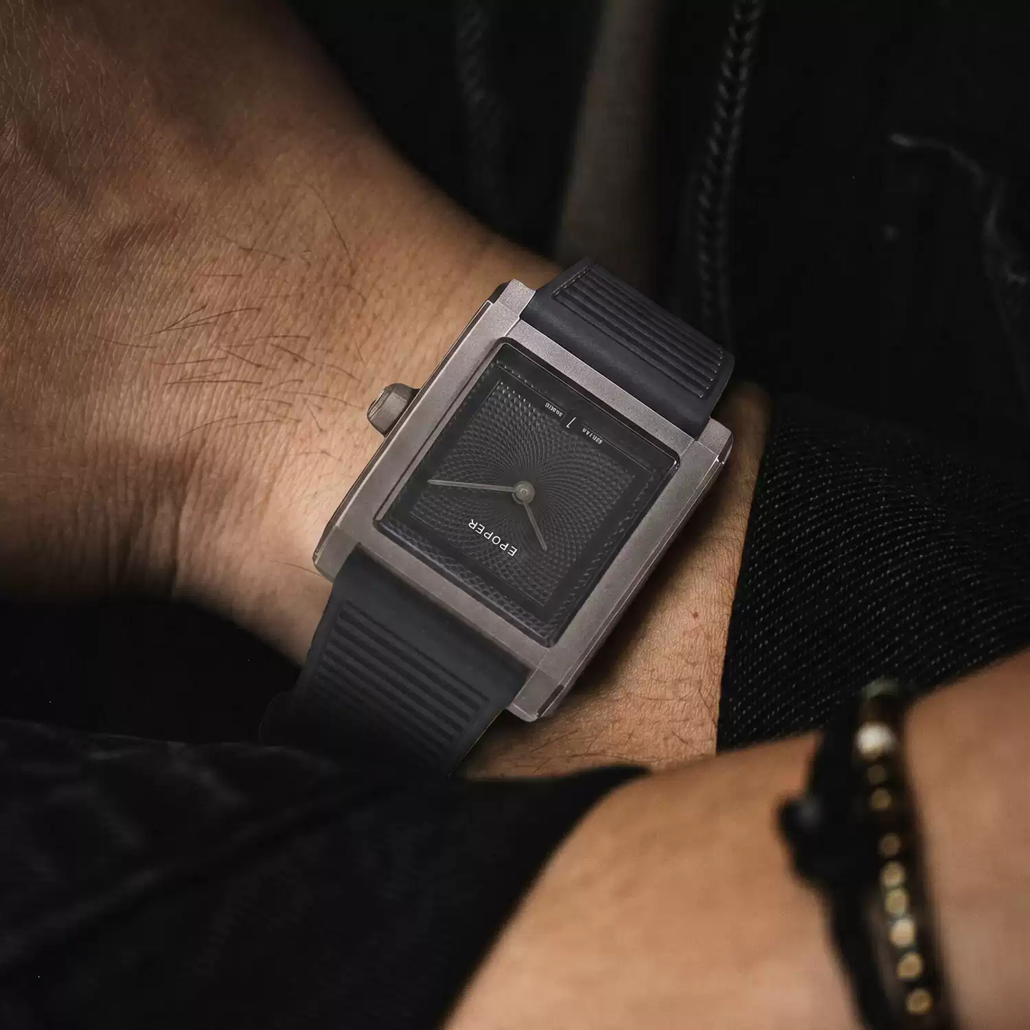 Square Dial Men Quartz Watch M - Smartwatch Square Watches For Men ulasan dan harga