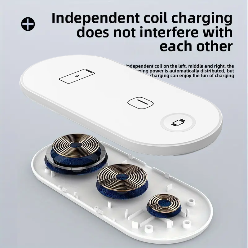 3 In 1 Dual Wireless Charger 4 - Watch Xs8 ulasan dan harga