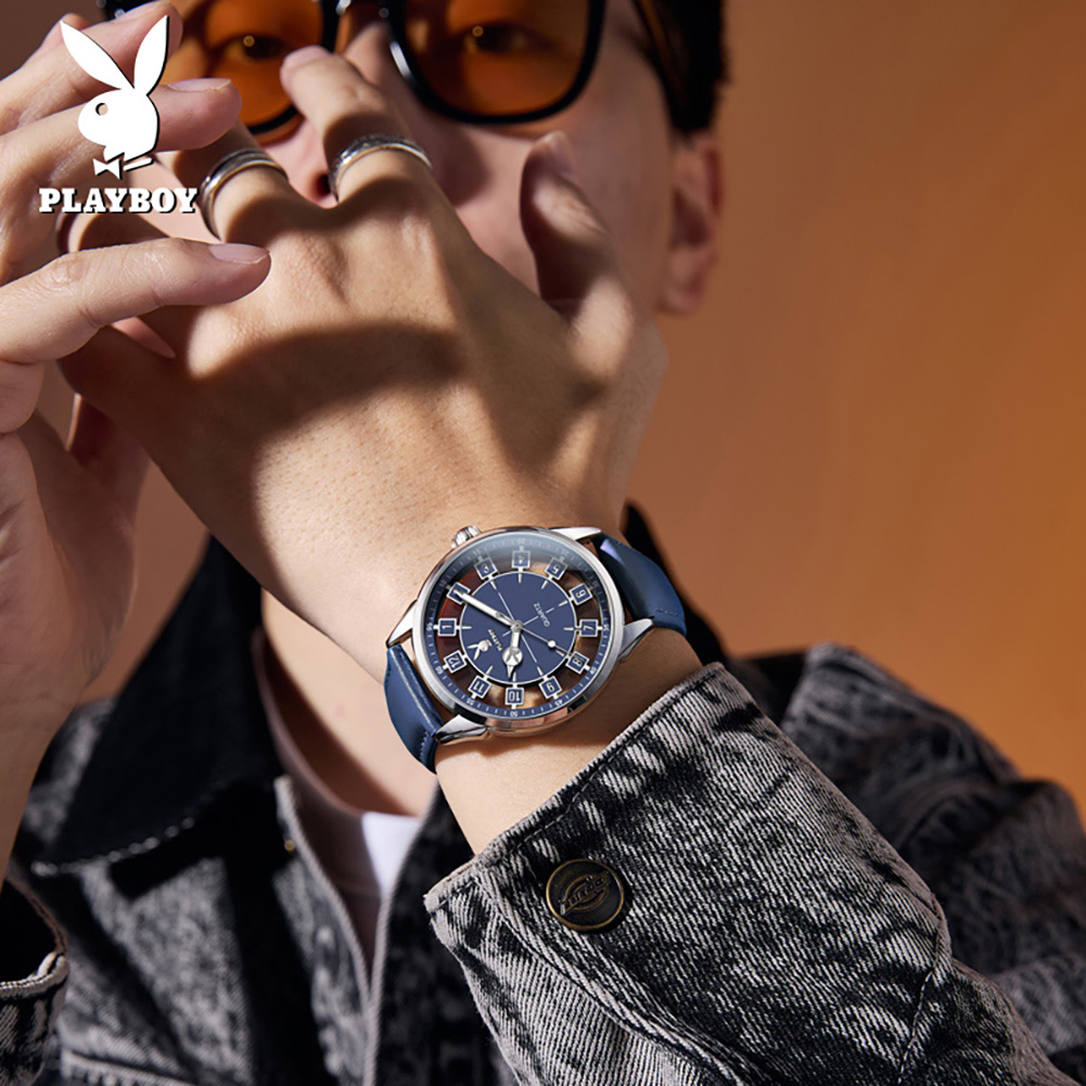 PLAYBOY 3137 Brand Quartz Move - Smartwatch Branded Watches For Men ulasan dan harga