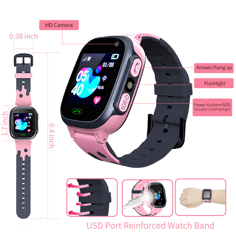 Kids Smart Watch Waterproof Sm - Smartwatch Watches Boys ulasan dan harga