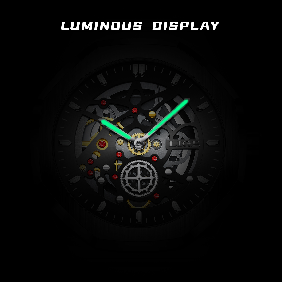 LIGE Fashion Mens Watches Top  - Smartwatch Branded Watches For Men ulasan dan harga