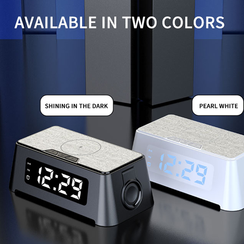 15W Qi Alarm Clock Wireless Ch - Watch Xs8 ulasan dan harga