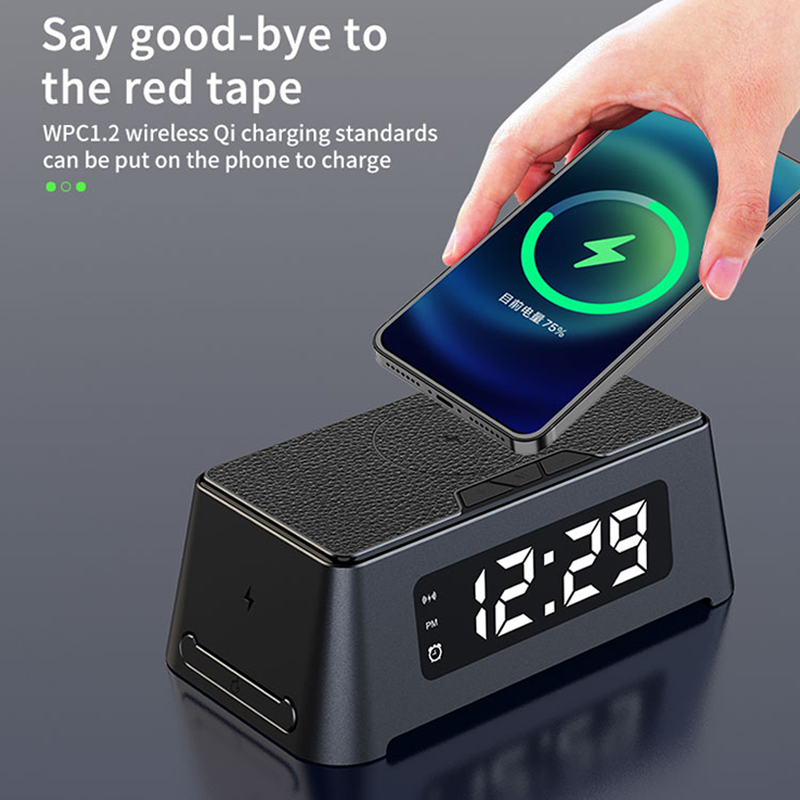 15W Qi Alarm Clock Wireless Ch - Watch Xs8 ulasan dan harga
