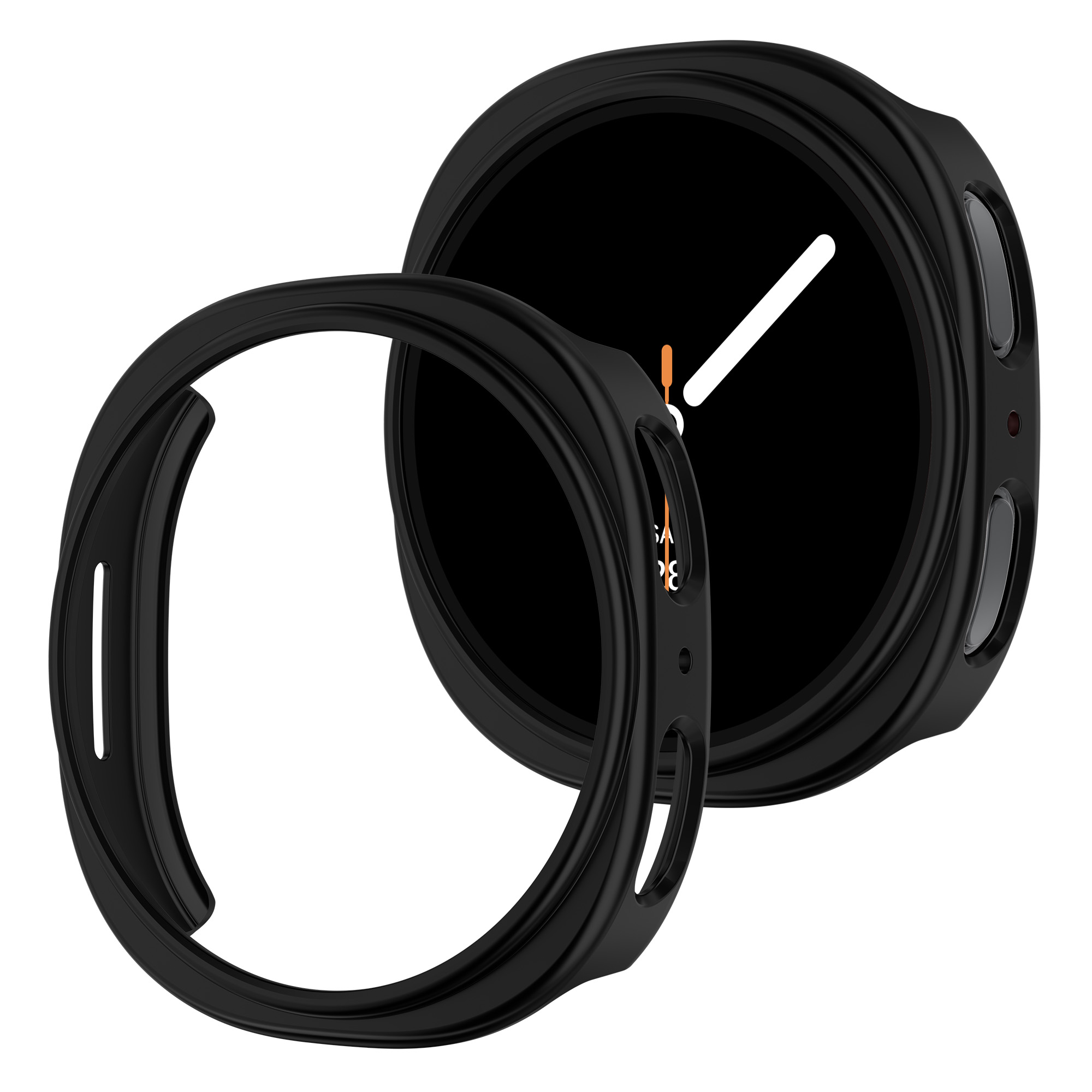 Hollow case+Official Silicone  - Smartwatch Samsung Watches For Men ulasan dan harga