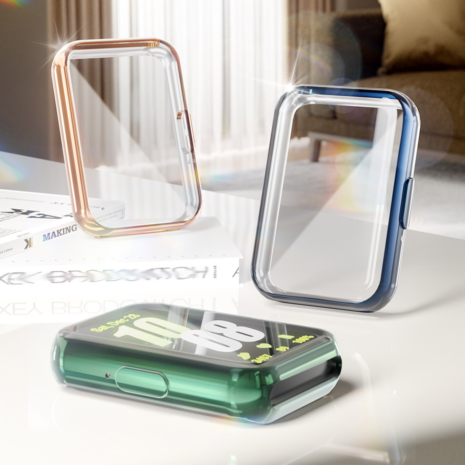 Cover for Samsung Galaxy Fit 3 - Smartwatch Samsung Watches For Men ulasan dan harga