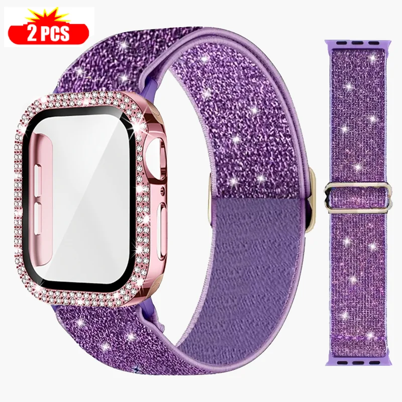 Band+Case for Apple Watch 45mm - Smartwatch Apple Watches For Women ulasan dan harga