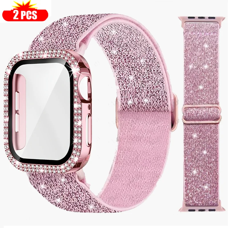 Band+Case for Apple Watch 45mm - Smartwatch Apple Watches For Women ulasan dan harga