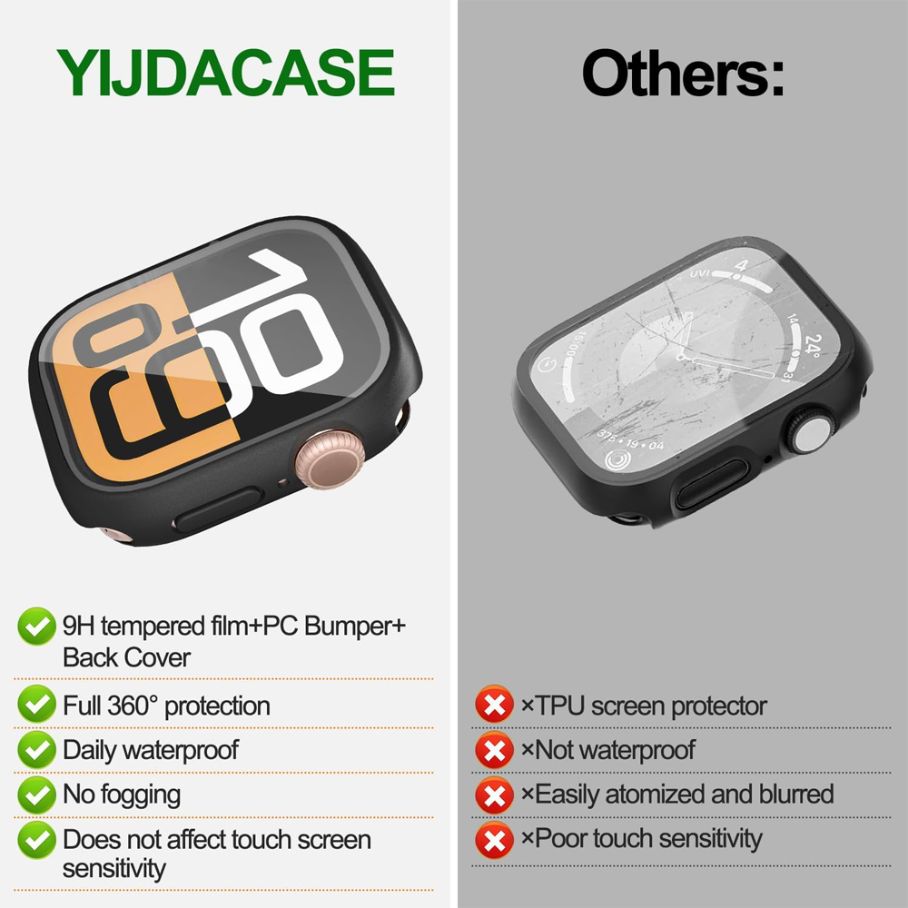 360 Protective Case for Apple  - Smartwatch Apple Watches For Women ulasan dan harga