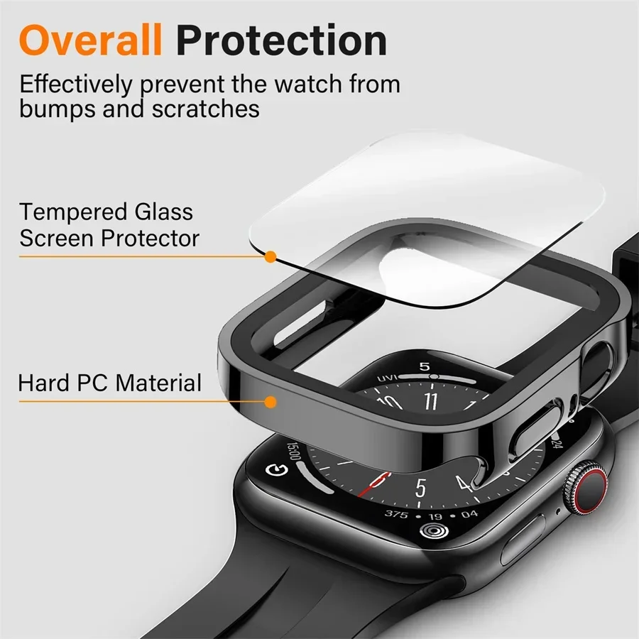 Glass+cover For Apple Watch ca - Smartwatch Apple Watches For Women ulasan dan harga