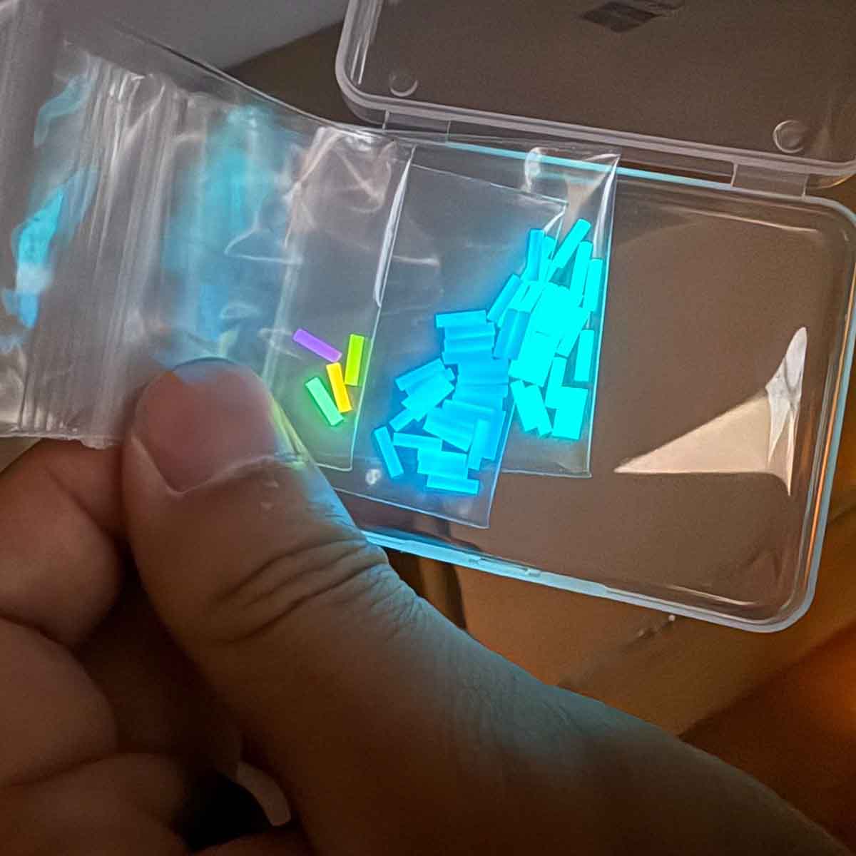 High-brightness Resin Luminous - Tritium Gas Tube ulasan dan harga