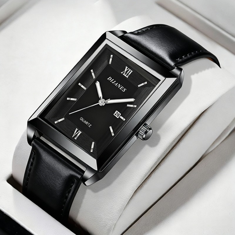 Casual Leather Men's Watches F - Smartwatch Branded Watches For Men ulasan dan harga