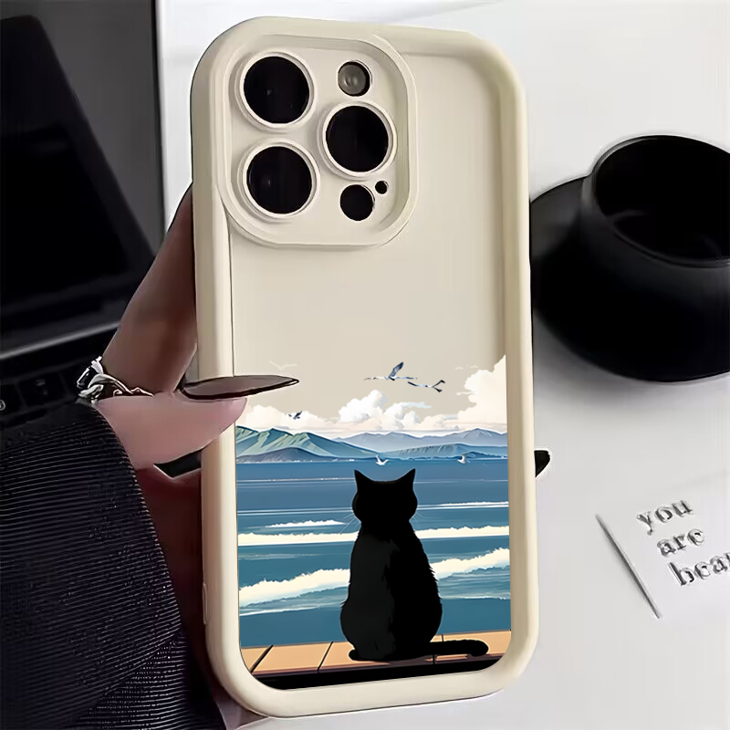 Cute Cat Watching the Sea Phon - Watch Xs8 ulasan dan harga