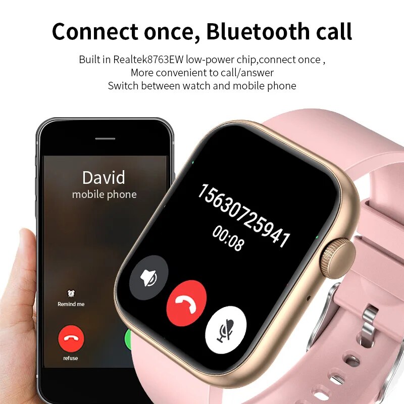 LIGE Bluetooth Call Smartwatch - Smartwatch Ladies Watches For Women ulasan dan harga