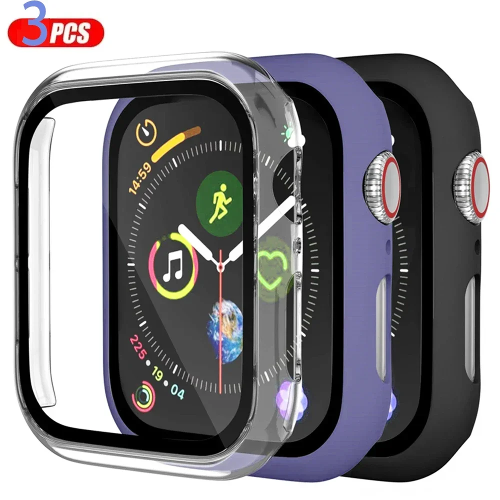 3pack Glass+cover For Apple Wa - Smartwatch Apple Watches For Women ulasan dan harga