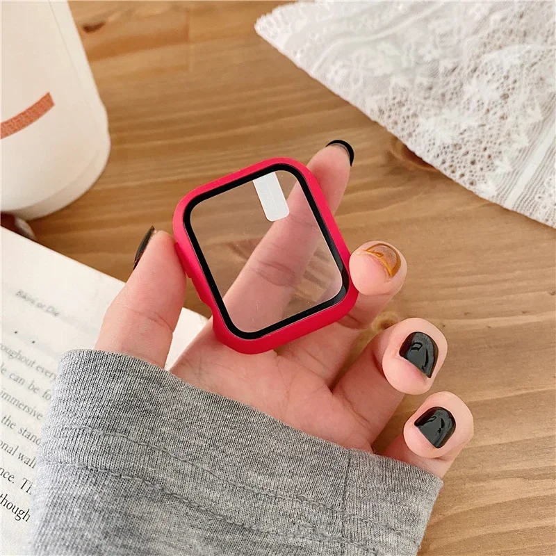 3pack Glass+cover For Apple Wa - Smartwatch Apple Watches For Women ulasan dan harga