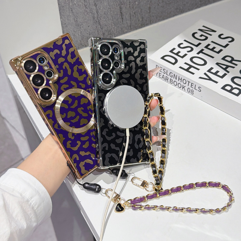 New leopard print magnetic Mag - Samsung Galaxy Strap ulasan dan harga