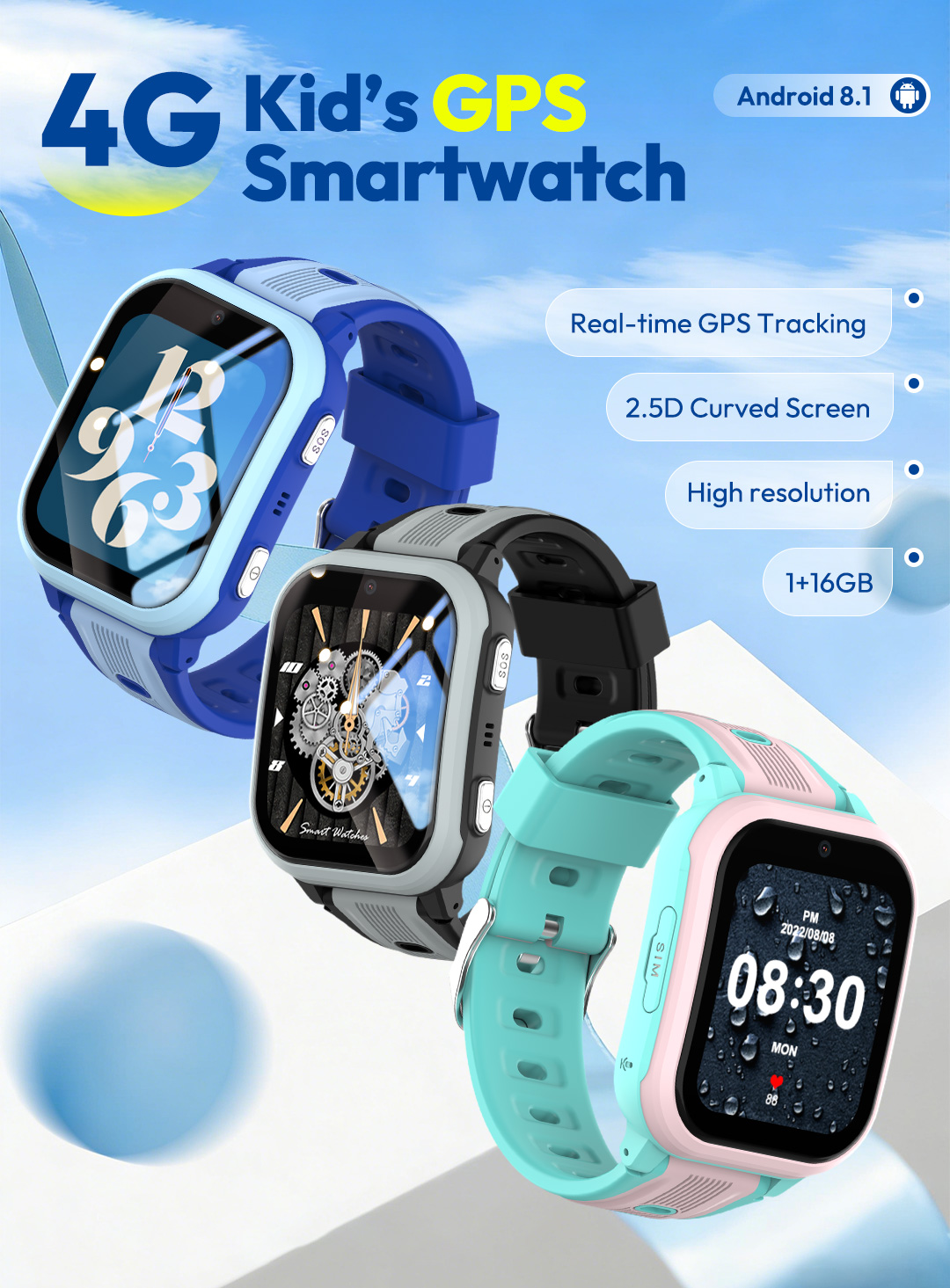 KT41 Smart Watch - 4G Phone Ch - Smartwatch Watches Boys ulasan dan harga