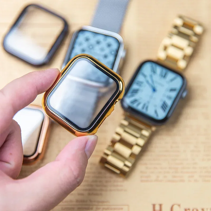 Glass+case For Apple Watch ban - Smartwatch Apple Watches For Women ulasan dan harga