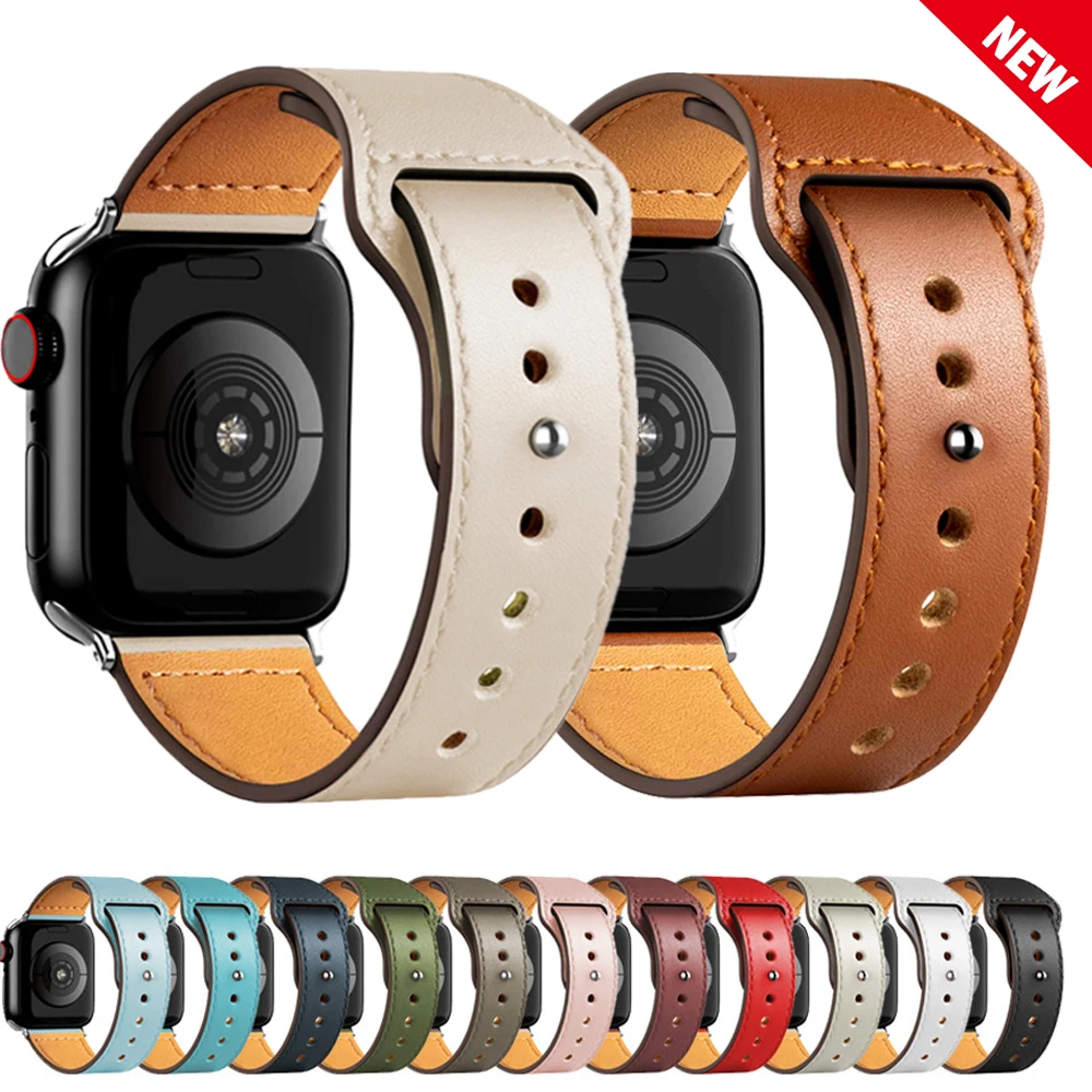 Leather band For Apple watch U - Smartwatch Apple Watches For Women ulasan dan harga