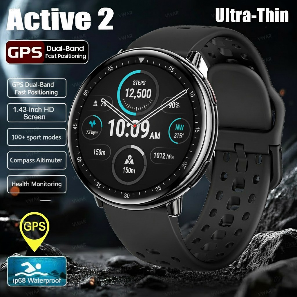 2025New Active 2 Smart Watch B - Smartwatch Samsung Watches For Men ulasan dan harga