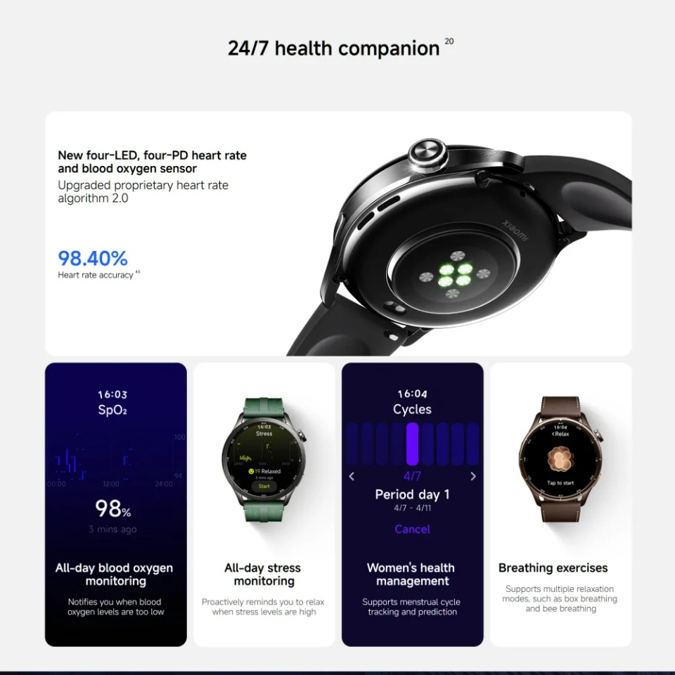 Global Version Xiaomi Watch S5 - Smartwatch Ladies Watches For Women ulasan dan harga