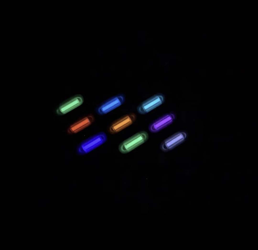 8 Pack 2*6mm Small Glass Tube  - Tritium Gas Tube ulasan dan harga
