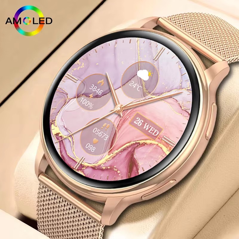 Smart Full Circular Fashion Wa - Smartwatch Timex Watches For Women ulasan dan harga